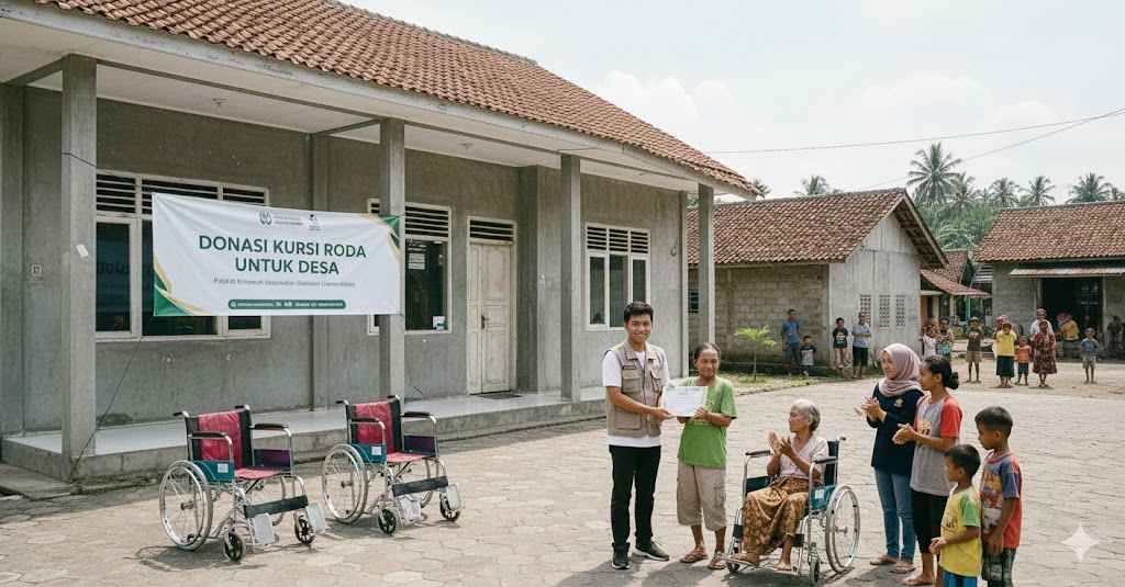 Donasi Kursi Roda