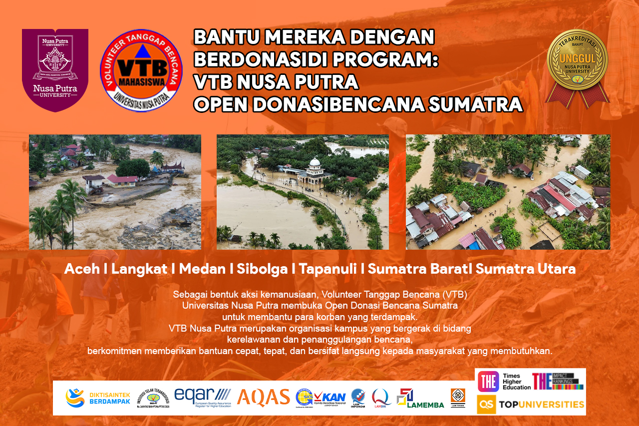 VTB Nusa Putra Open Donasi Bencana Sumatra